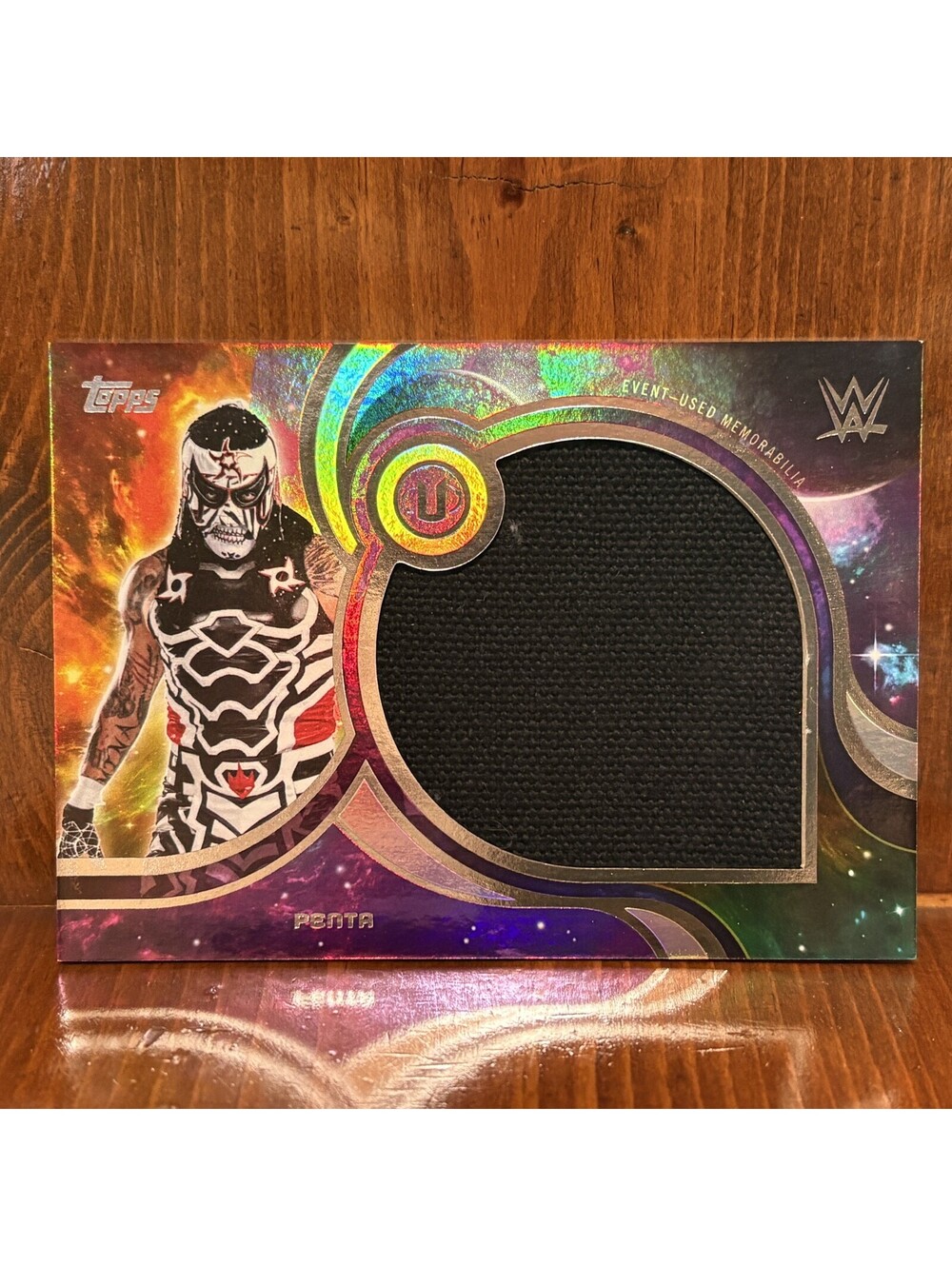 2026 Topps Universe WWE Penta #WA-PT WWE Authentics Relic Raw